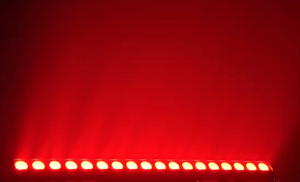 IP65 Outdoor LED Wall Washer Bar 18X10W 180W High Power DMX Wallsher Decoration Bar Light