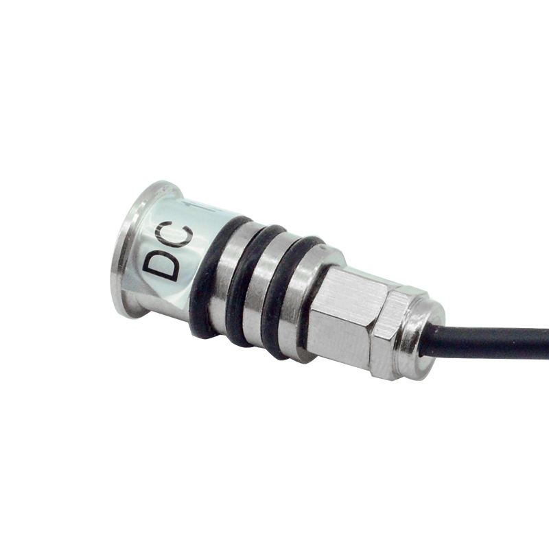 LED Super Tiny Outdoor Inground Uplight 12V 24V Waterproof IP68 Deck Light Recessed Step Buried Light Ground Lamp Underground Light