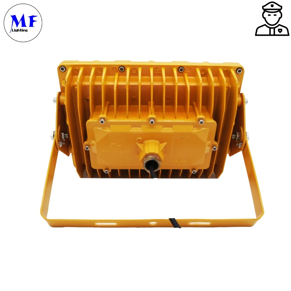 Atex Ex Iecex Ik10 IP66 Dustproof Explosion Explosive Proof 50W 80W 100W 150W 200W 240W LED Flood Light for Marine Offshore and Storage Yard