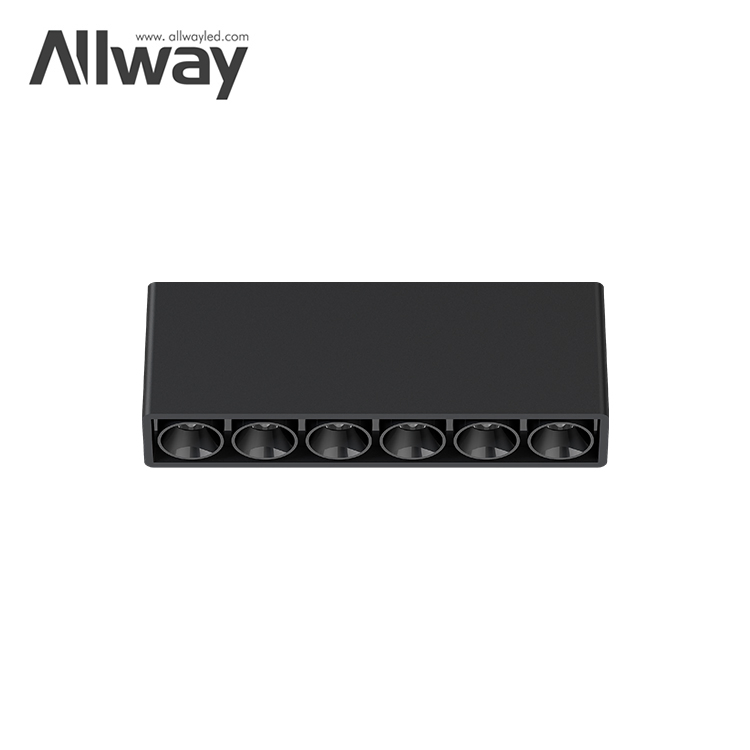 Premium Surface Mounted LED Recessed Linear Downlight for Commercial Spaces