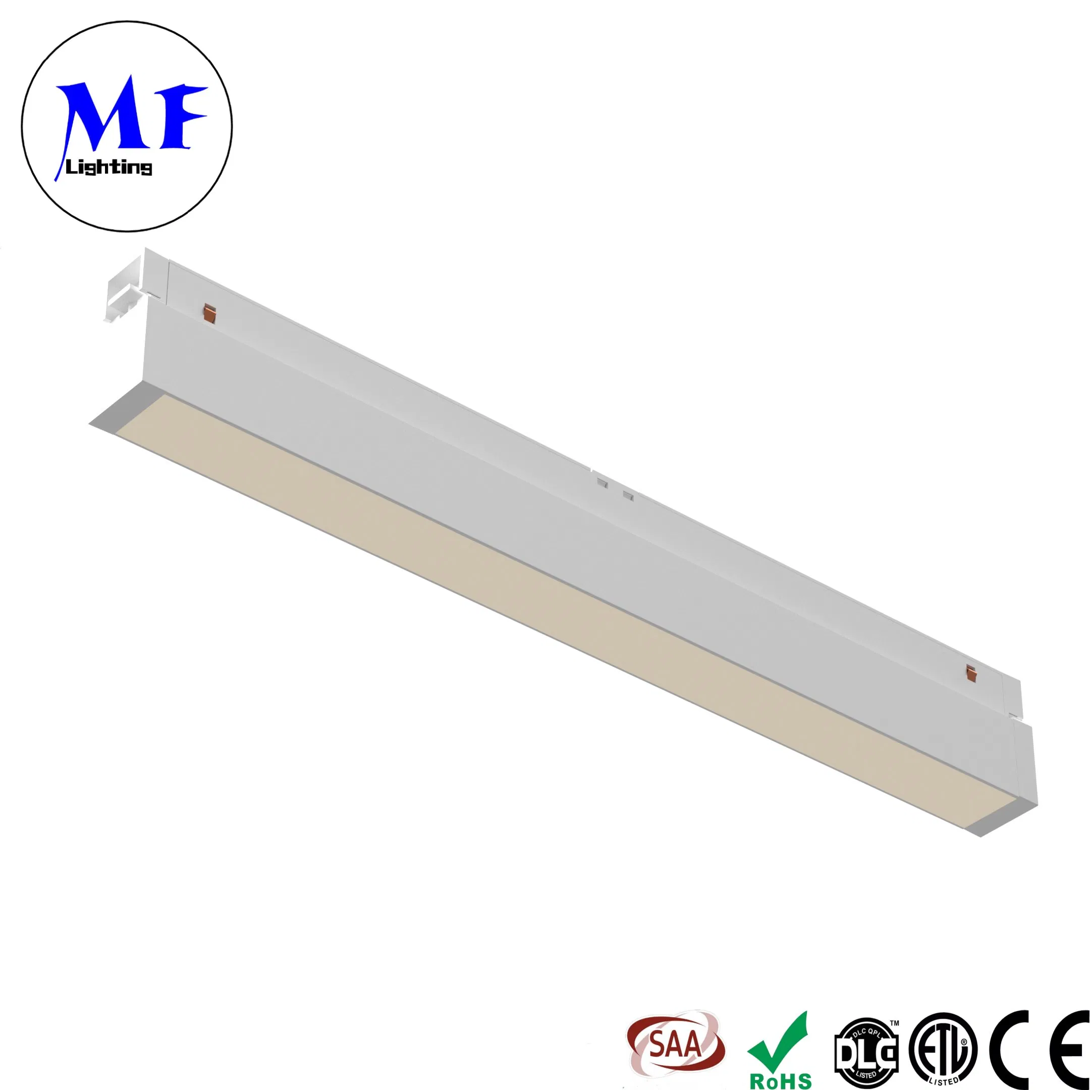 Factory Price 10W 30cm Residential Aluminum Surface Mounted Recessed Dimmable CCT Tunable Magnetic Ceiling Magnetic LED Linear Track Light with Samrt Control