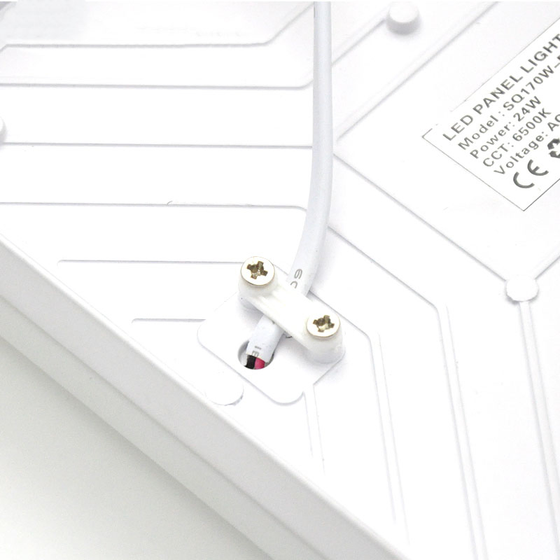 Frameless LED Panel Light Surface Mounted 18W 24W 36W Plastic Round LED Panel Down Light