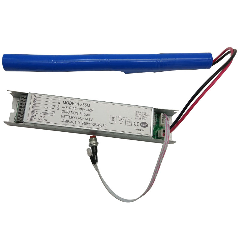 3h 100% Output Autotesting Emergency Driver for LED Lamp