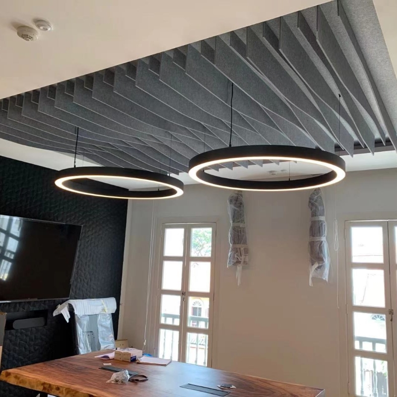 40mm Slim 0-10V Dimmable Aluminum Diameter 640mm 15W LED Halo Linear Light