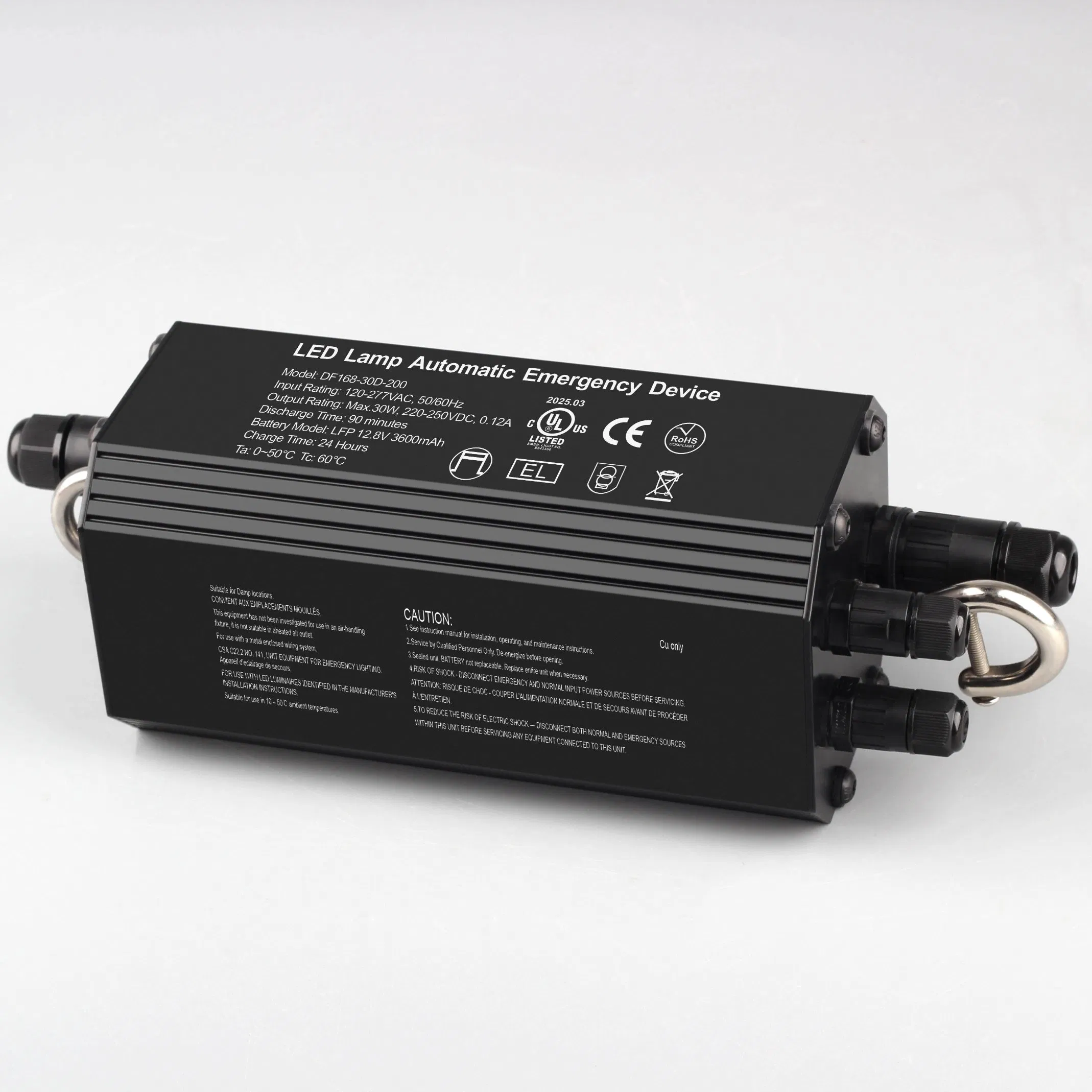 Df168-30d Reduce Power Supply IP65 LED Emergency Driver