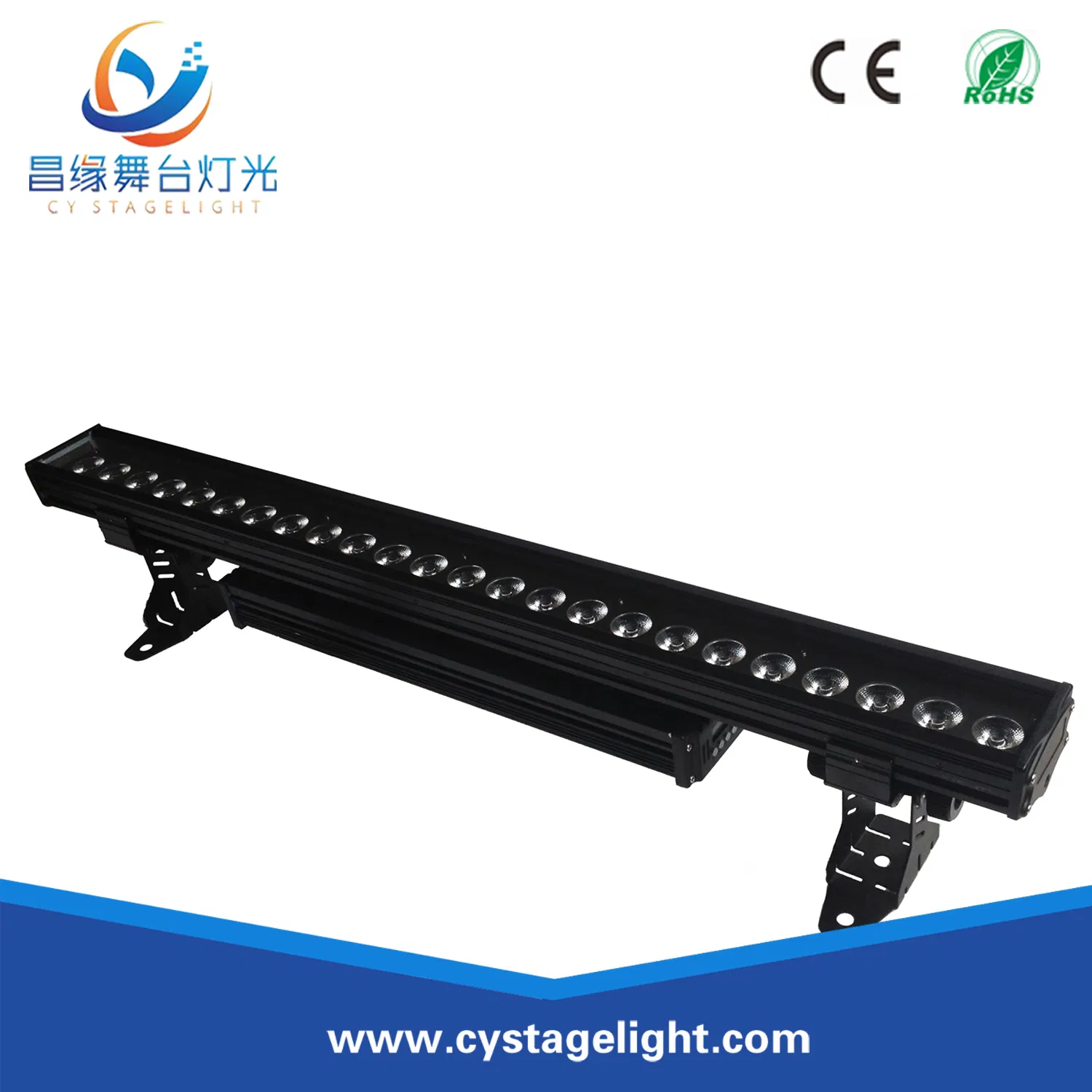 Outdoor LED Wall Wash 24PCS*10W RGBW 4in1 LED Wall Washer