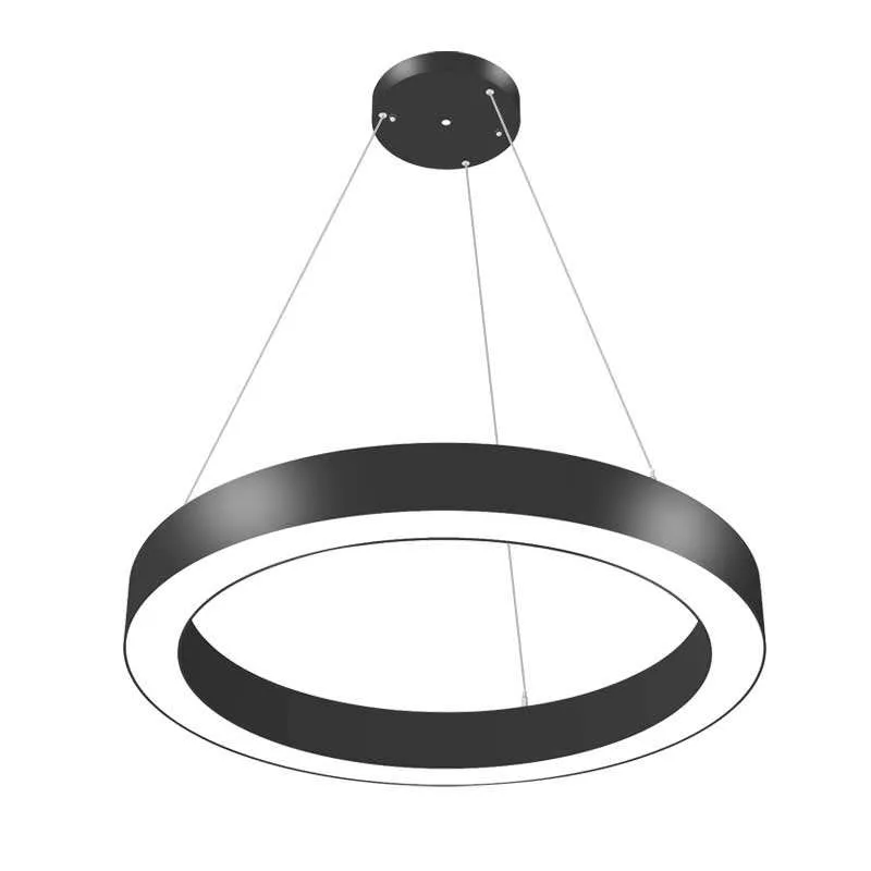 LED Pendant Light Round Suspended Linear Light