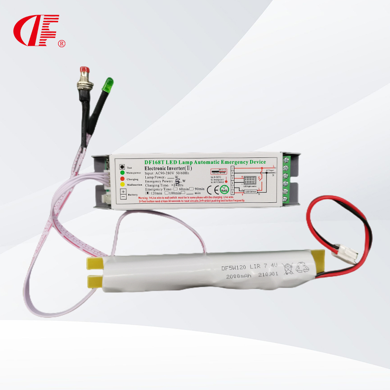 Battery Backup Emergency Conversion Kit LED Emergency Driver for Max 60W LED Lights