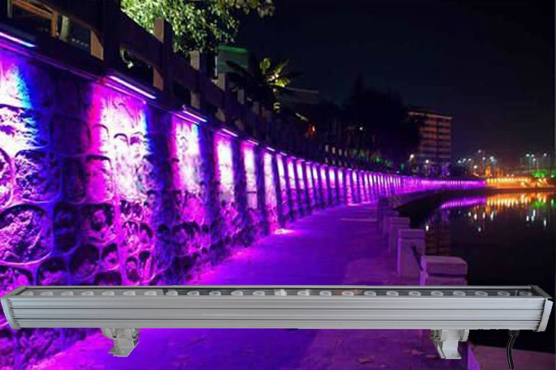 18PCS Aluminum RGB Color Transforming Outdoor LED Wall Washer