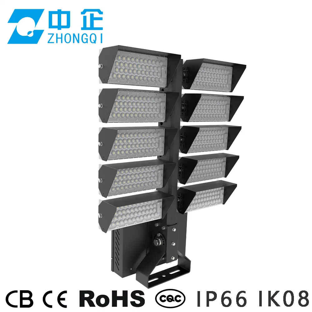 LED Flood Light IP66 190lm/W 3000K Ik10 NEMA Dali Dimmable Sensor 5 Years Warranty LED Flood Lamp Private Mouldflood Lighting