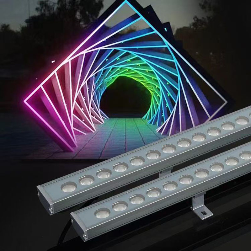 LED Wall Washer Lights for Theme Park Illumination Design