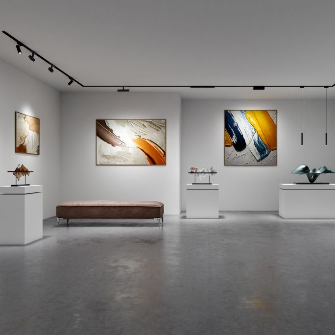 Surface DC24V Smart System Magnet Ultra Thin Mini Size Magnetic LED Track Light Spotlight for Home Showcase Luxury Jewelry Cabinet