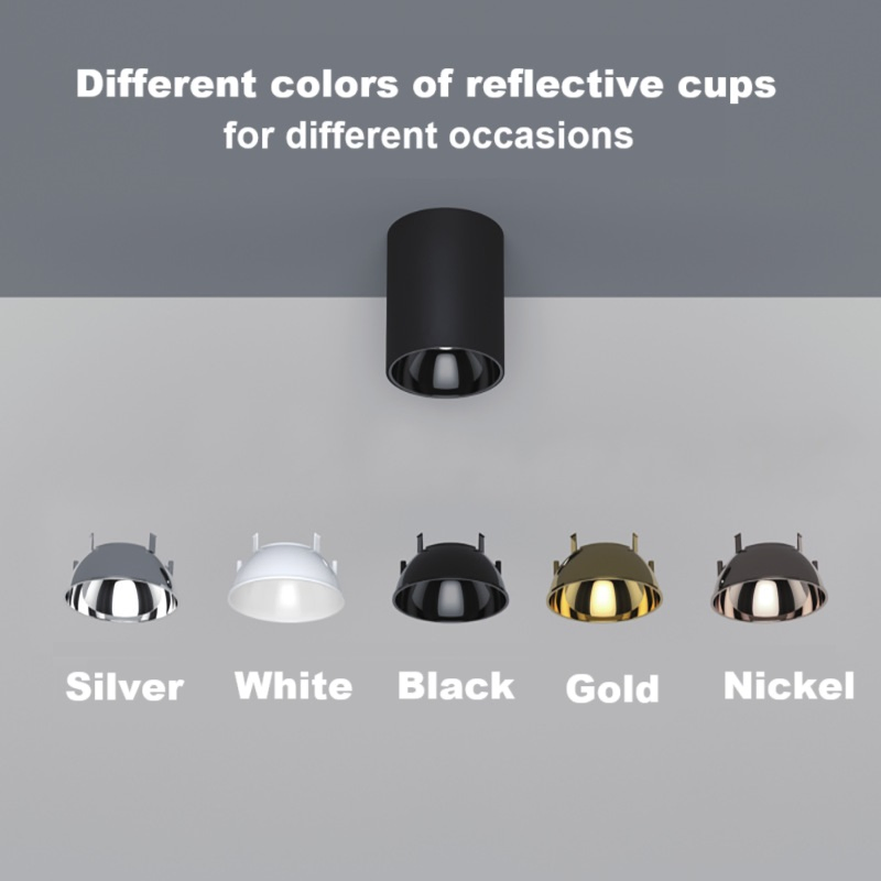 Outdoor Surface Mounted Ceiling Light Round IP65 Waterproof Luminaires LED Downlight