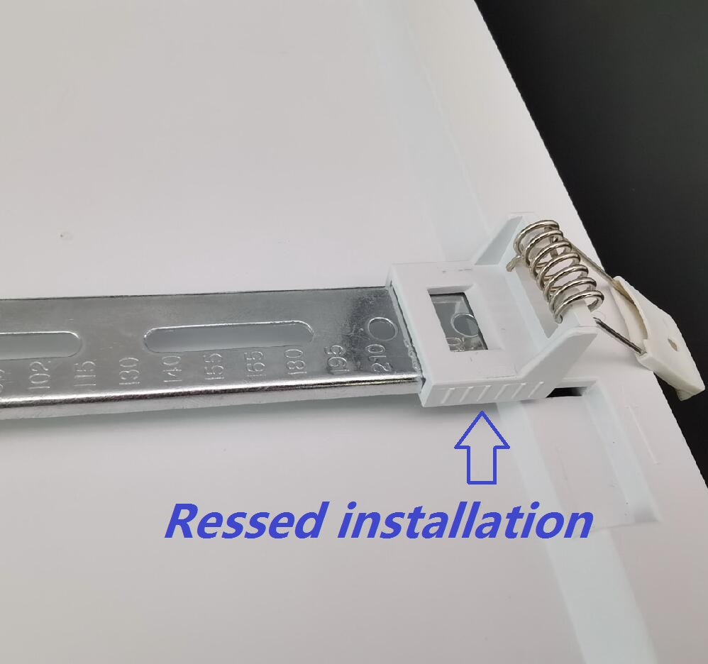 Radar Sensor Recessed &amp; Surface Mounted 3000K 4000K 6000K Opitional Hole Size Office Commerical Downlight Down light Adjustable Ceiling Light LED Panel Light