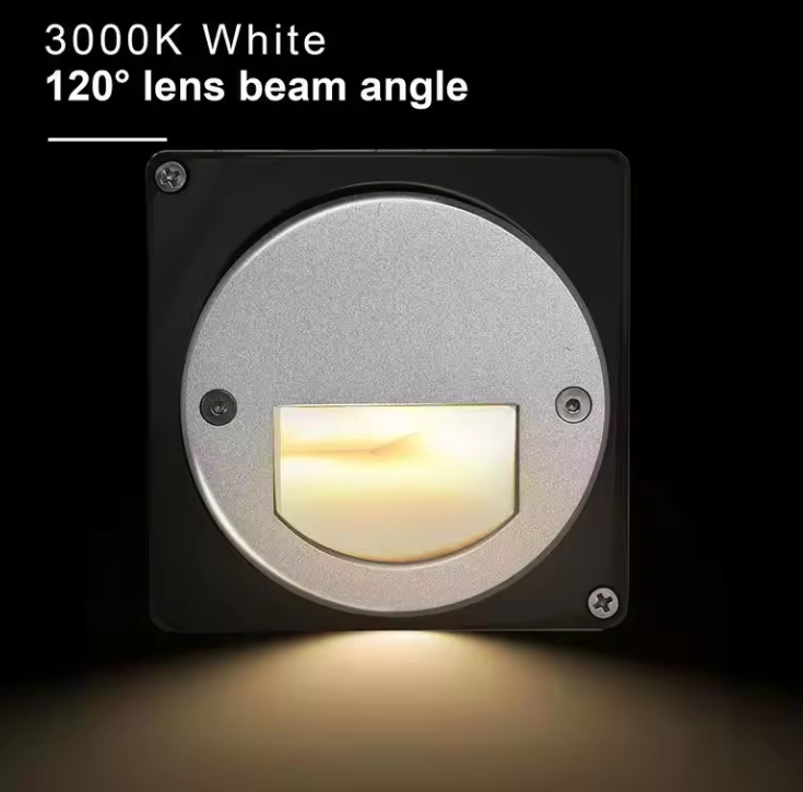 12V Aluminium IP65 Outdoor LED Recessed Mounted Step Light Wall Light Stair Light