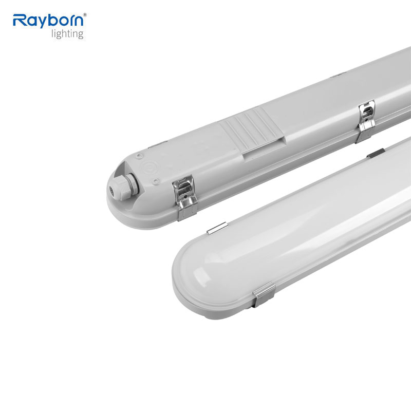IP65 4FT 5FT Warehouse Factory Workshop Supermarket Linear Batten Light 30W 40W 50W 60W LED Tri-Proof Light/Vapor Tight Lights