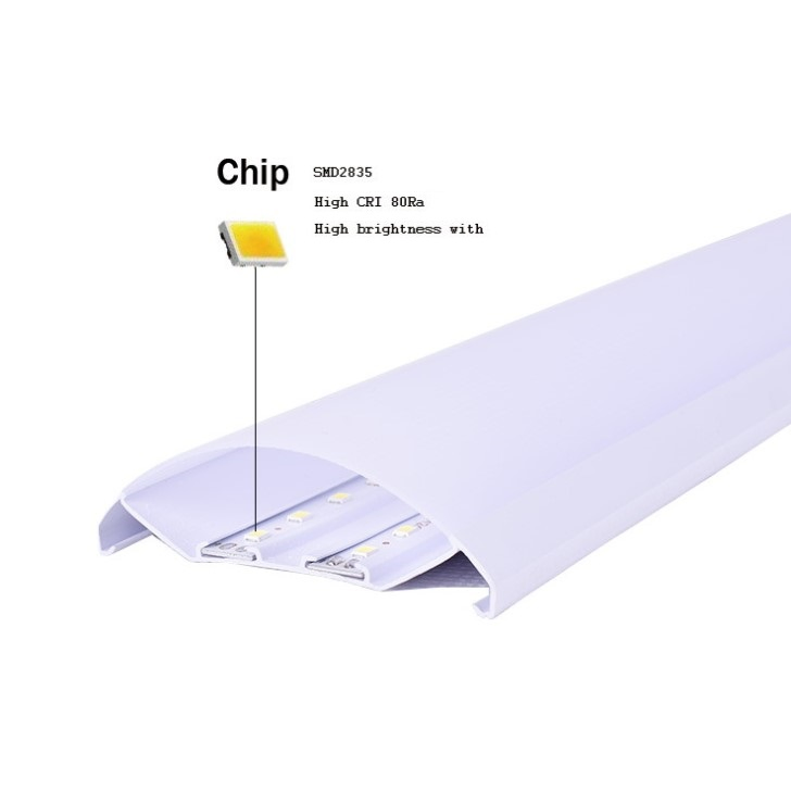 LED Batten Light 18W Office Classroom LED Purification Fixtures