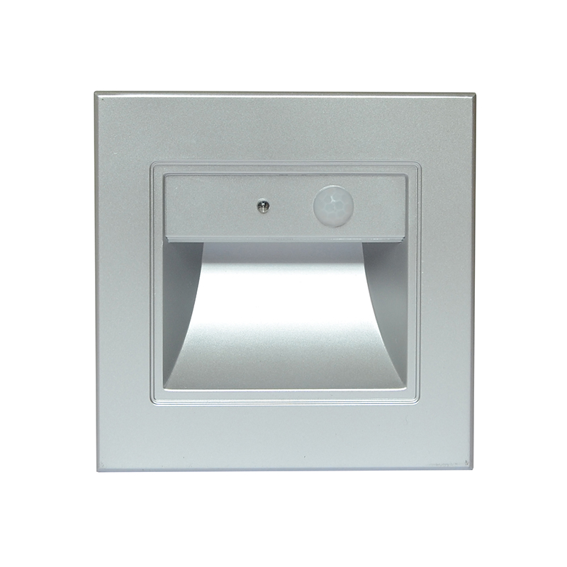 Modern Design Aluminum Indoor Recessed Wall Foot Lamp LED Stair Step Light