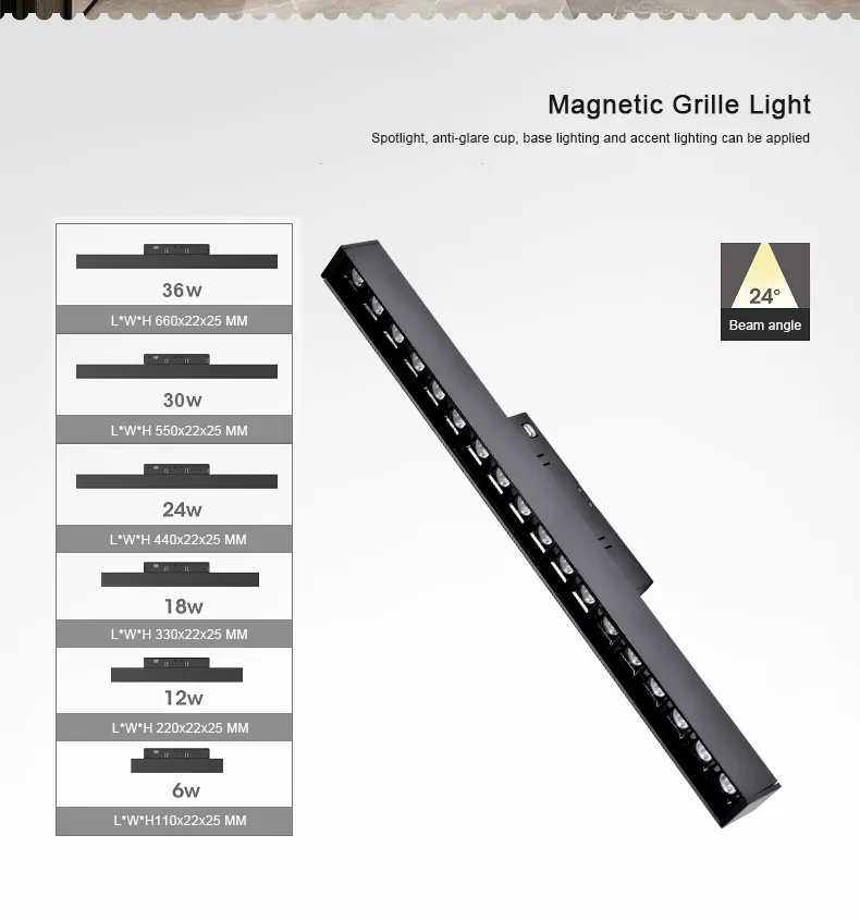 Magnetic Track Light View 16