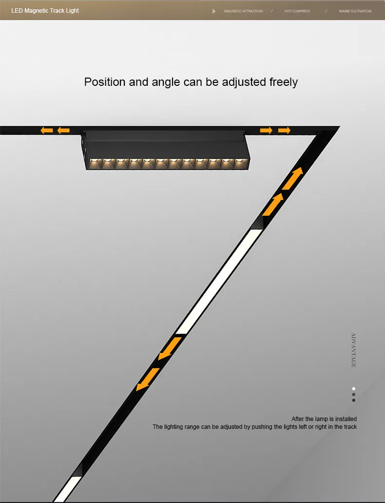 Magnetic Track Light View 7