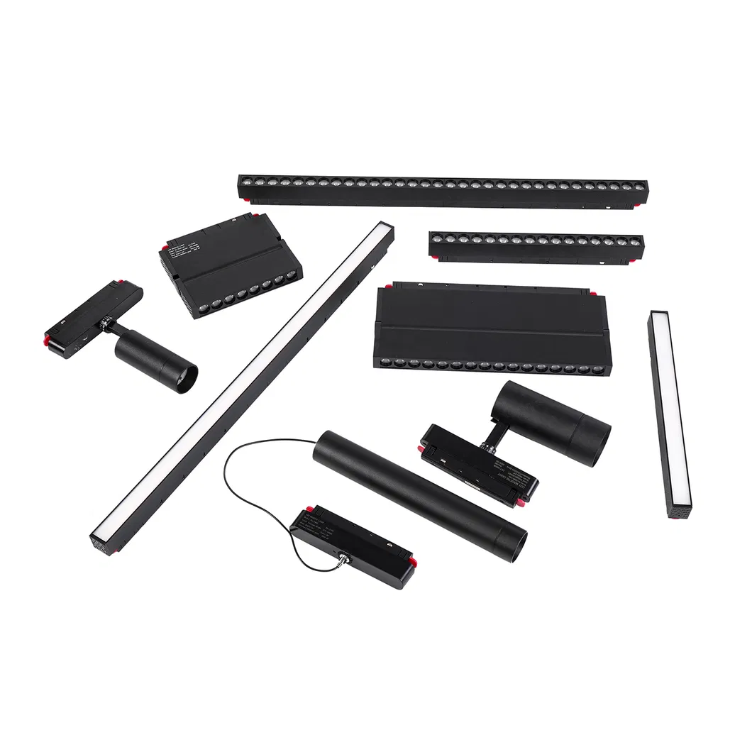 Magnetic LED Track Light System