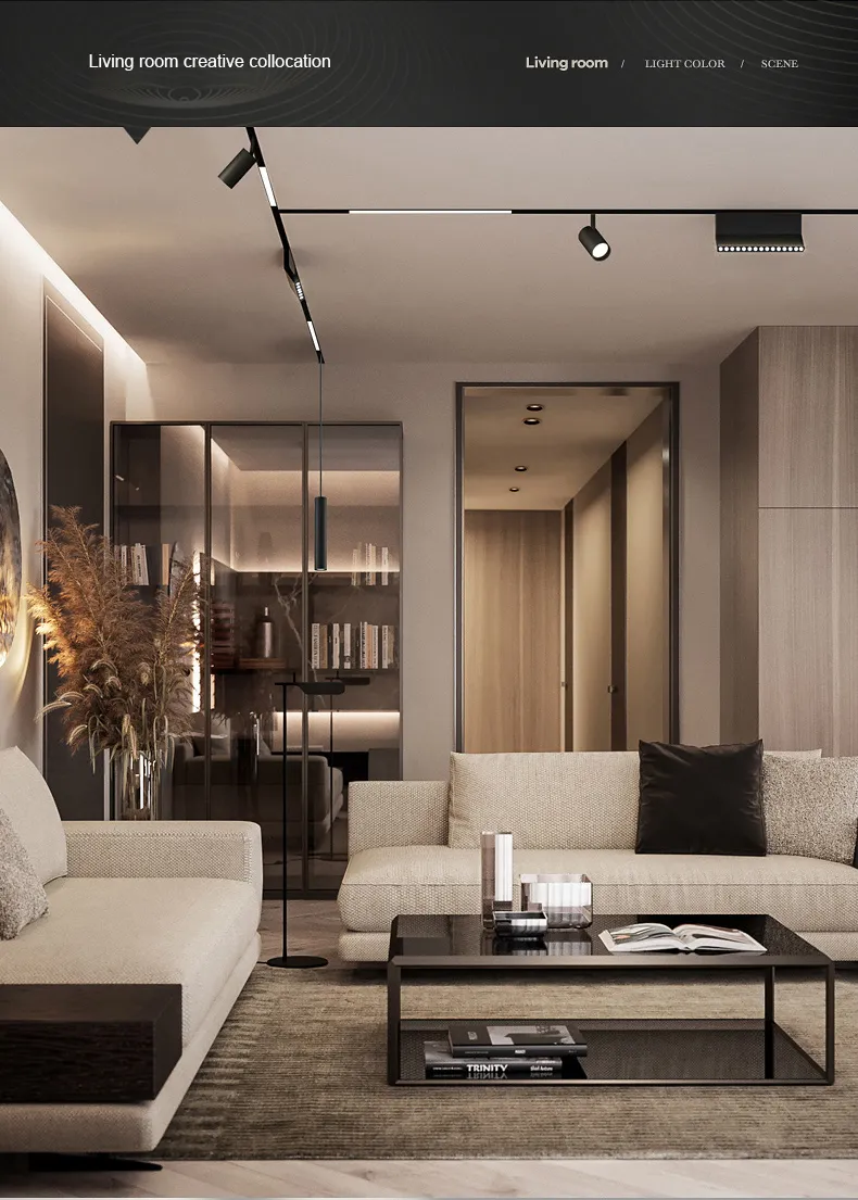 Magnetic Track Light View 21