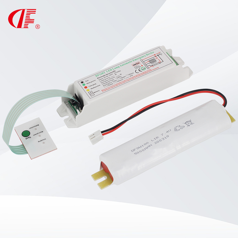 Battery Backup Emergency Conversion Kit LED Emergency Driver for Max 60W LED Lights