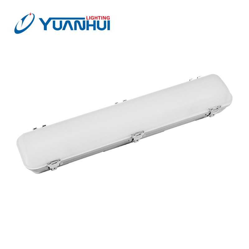 Emergency Battery Using GRP Material Batten Triproof 36W 50W 65W IP66 LED Light for Boat