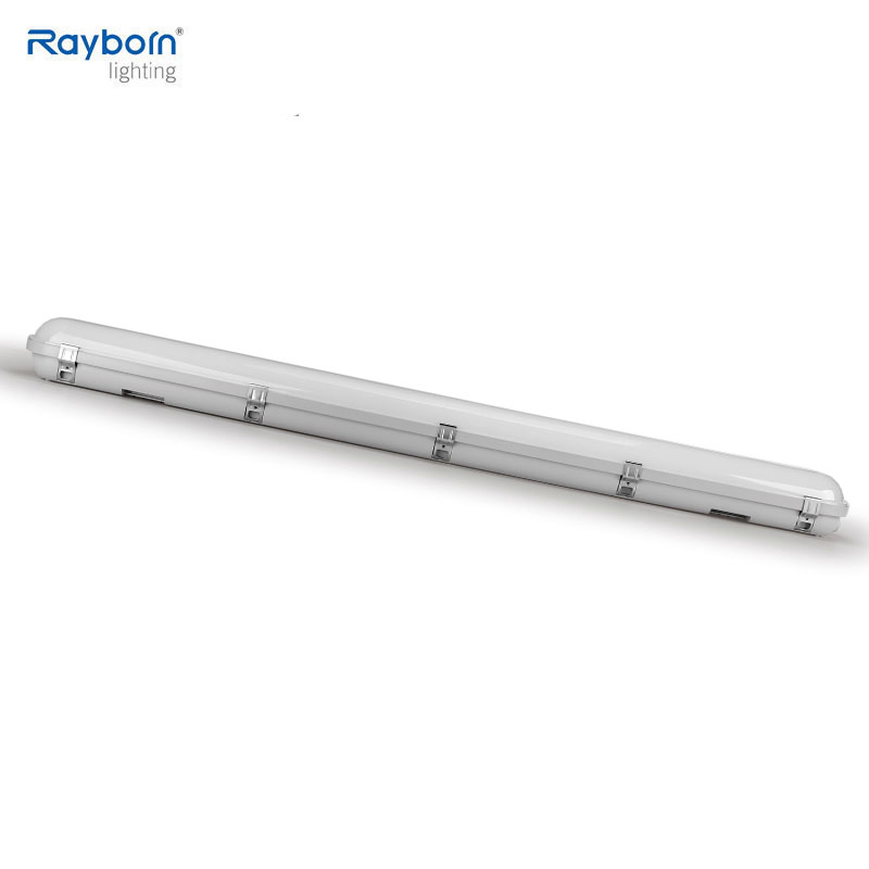 IP65 4FT 5FT Warehouse Factory Workshop Supermarket Linear Batten Light 30W 40W 50W 60W LED Tri-Proof Light/Vapor Tight Lights