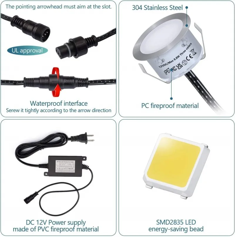 Recessed RGB Deck Light 6