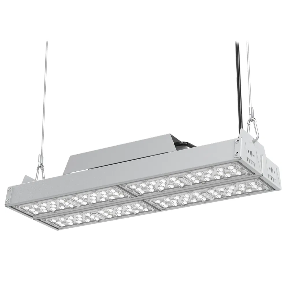 100W 200W 300W 400W Industral LED Linear High Bay Ceiling Tri-Proof Light for Warehouse Shopping Mall Hanging Lighting