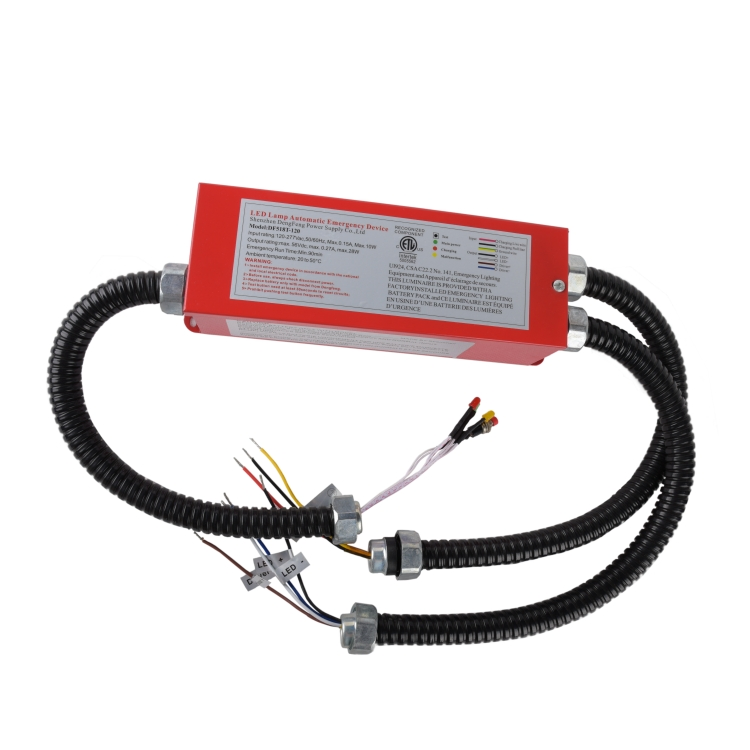 UL Certificated Df518t LED Emergency Driver DC300V Output