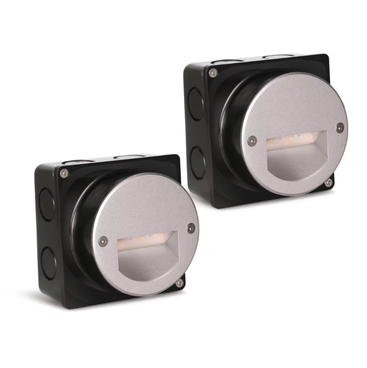 12V Aluminium IP65 Outdoor LED Recessed Mounted Step Light Wall Light Stair Light