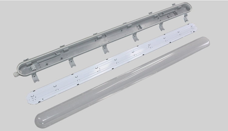 1200mm Linkable IP65 Ceiling Fixture 40W 60W Batten Waterproof LED Tri-Proof Light