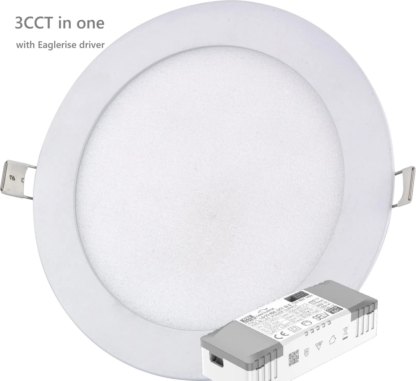 3CCT in One LED 24W Eaglerise Driver EU Standard Small Panel Light