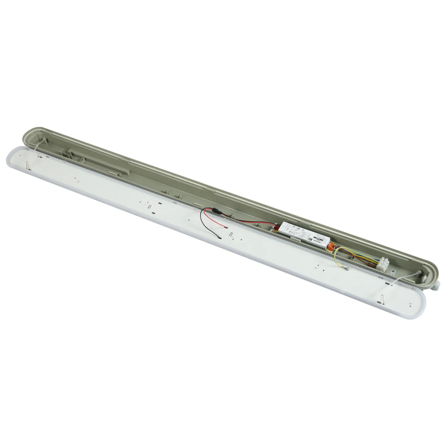 Car Park Light IP65 Waterproof Weatherproof Triproof LED Linkable Linear Batten Light with CB CE RoHS