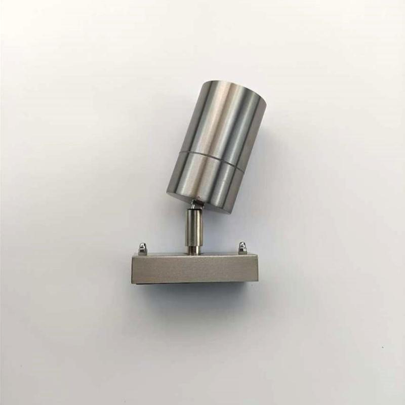 GU10 Single-Head Adjustable Waterproof Spotlight Wall Lamp Made of Stainless Steel