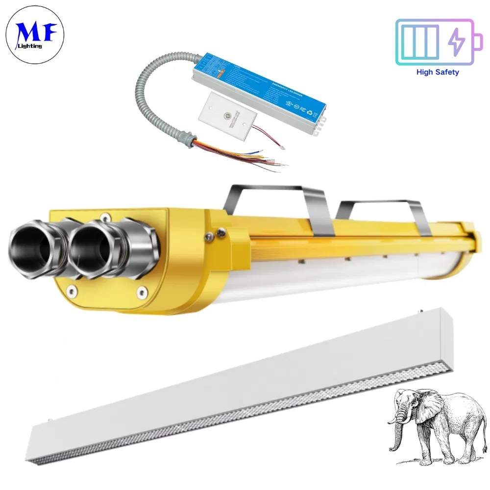 Factory Price UL Listed 0-10V Dimmable LED Emergency Panic Driver with 90 Minute Discharge Time 5 Year Warranty for Wall Light Panel Light Pendant Light