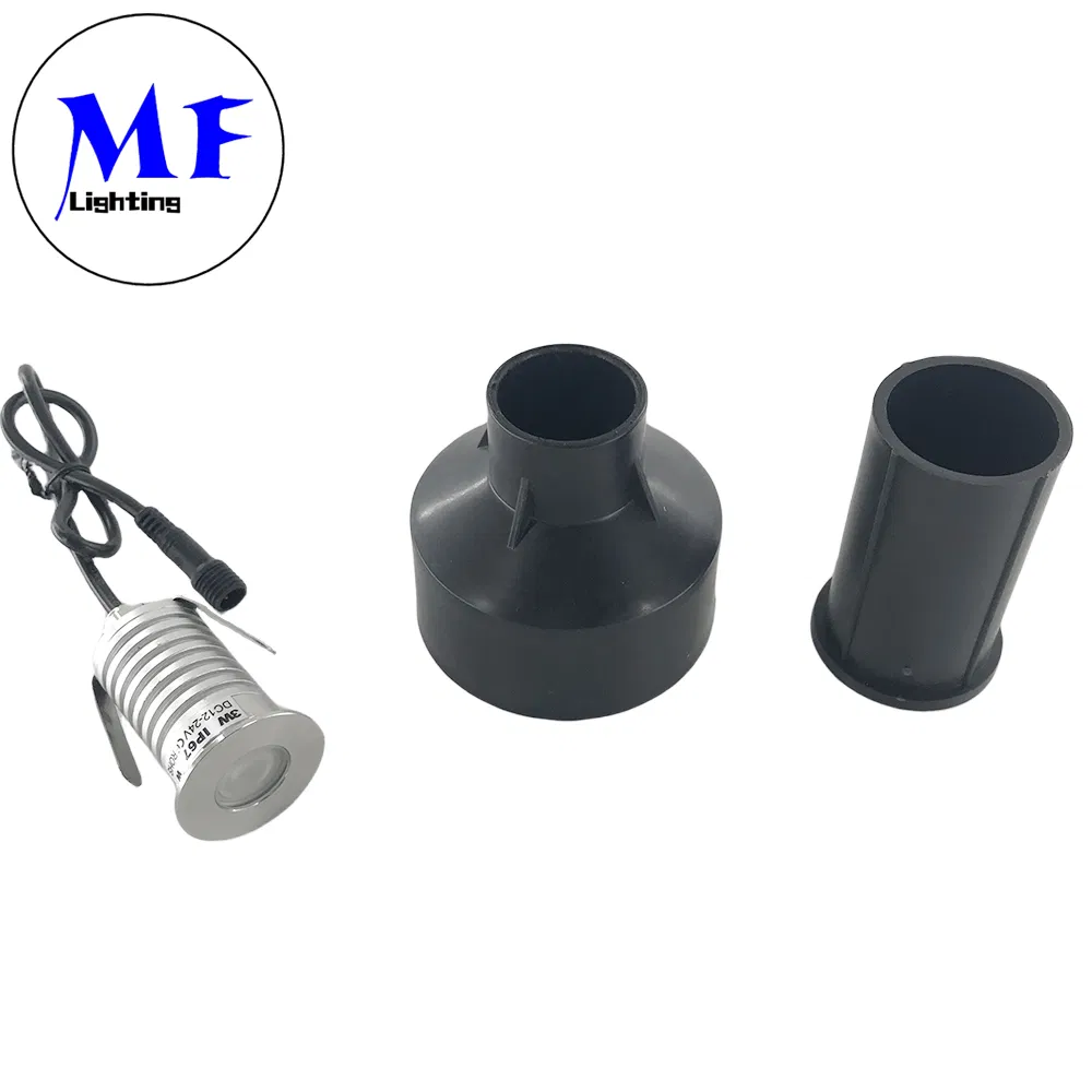 IP67 3W Multiple Color Options Inground Lamp Garden Pond Stainless Steel Step Ground Buried Waterproof Outdoor LED Underground Light