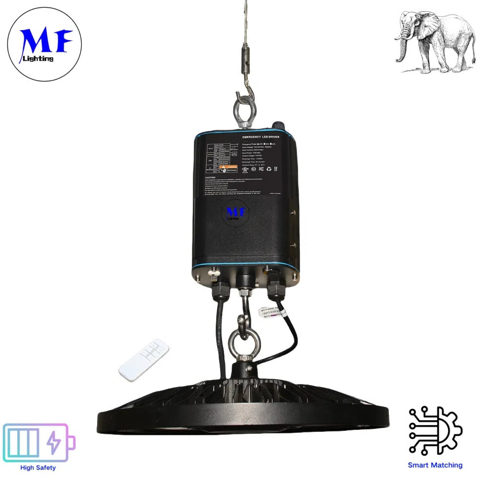 Factory Price 25W 30W 40W Li-ion Battery LED Emergency Driver Panic Emergency Powerpack Backup Ballast Emergency Light Kit UL Listed LED Emergency Driver