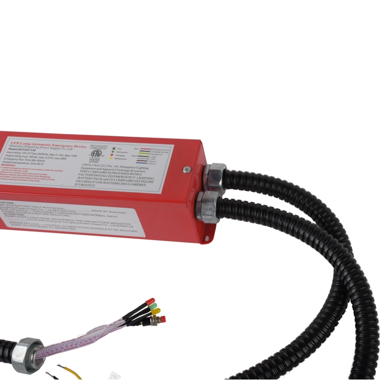 UL Certificated Df518t LED Emergency Driver DC300V Output
