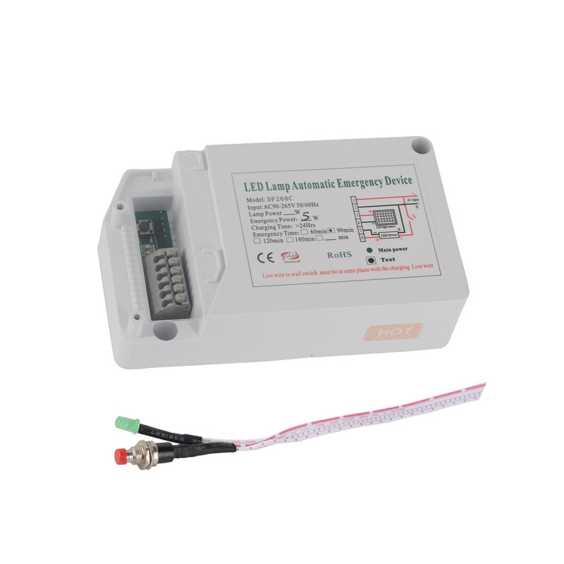 Rechargeable LED Emergency Downlight Spotlight Driver Kit