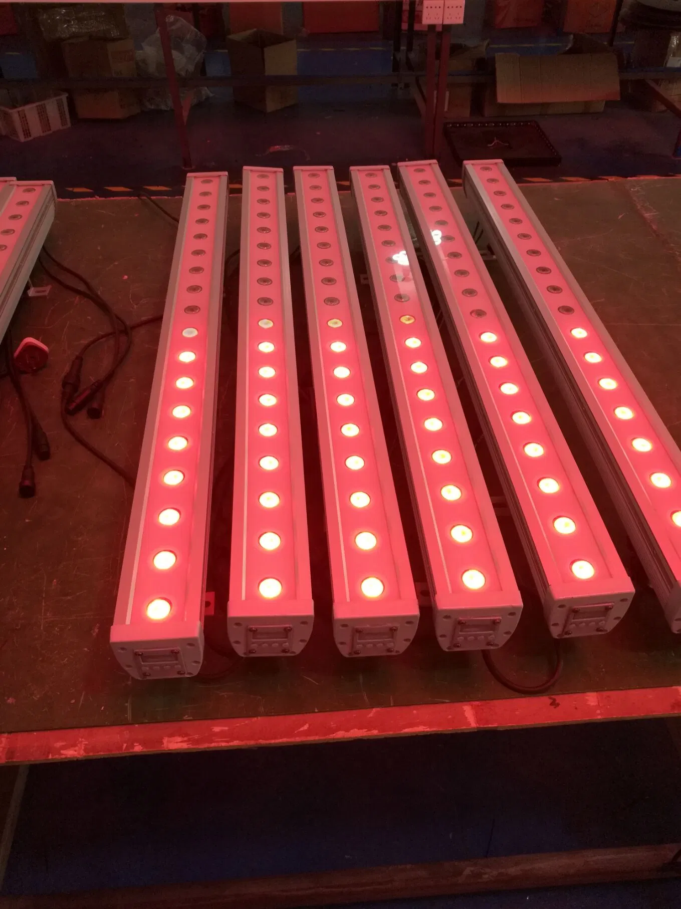 18PCS Aluminum RGB Color Transforming Outdoor LED Wall Washer