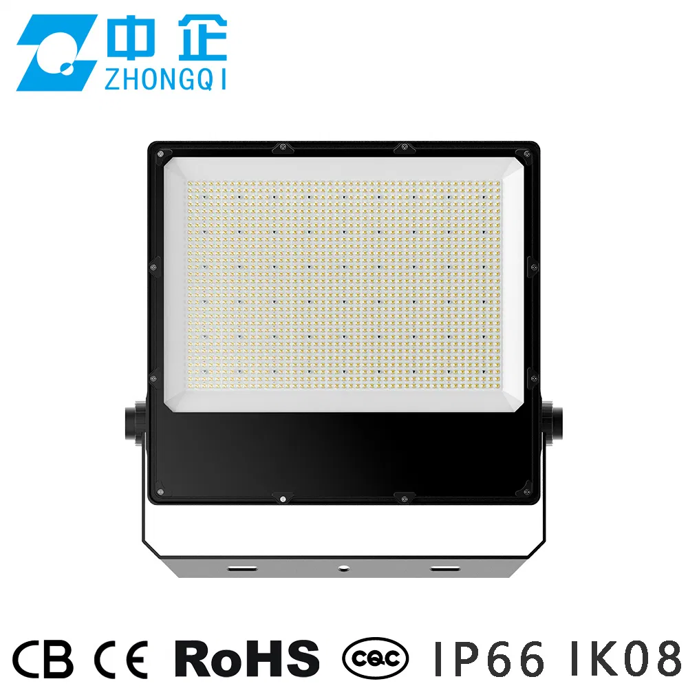 LED Flood Light IP66 120lm/W 5000K Ik08 Zhaga High Lumenanti-Glare Quality Waterproof Dimmable Dali Sensor 5 Years Warranty OEM ODM 400W 450W 480W 600W CE