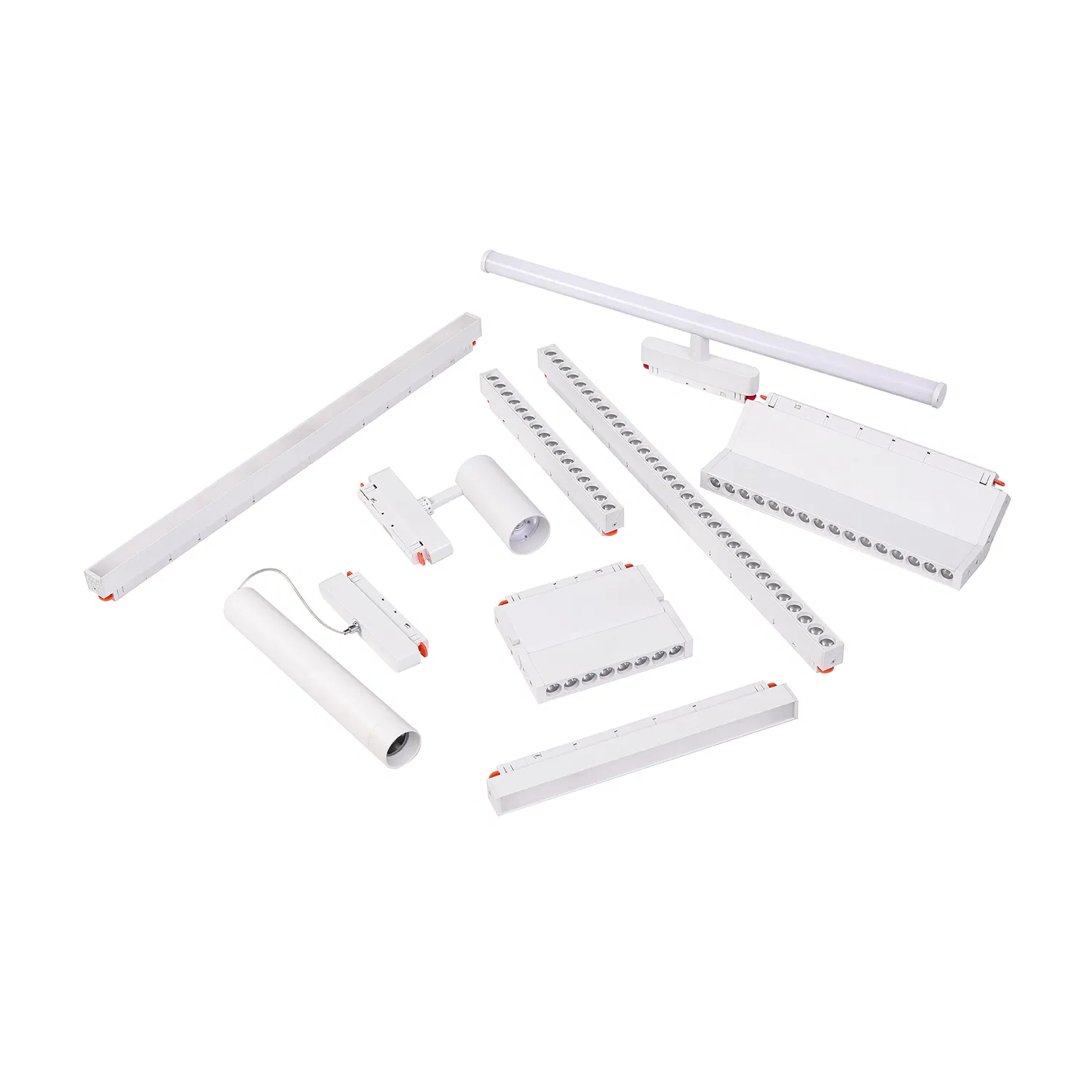 Foshan Ra90 CRI90 48V 35mm Magnetic LED Track Light Lamp 10W 20W 30W 40W 50W LED Magnetic Lamp for Clothes Shop