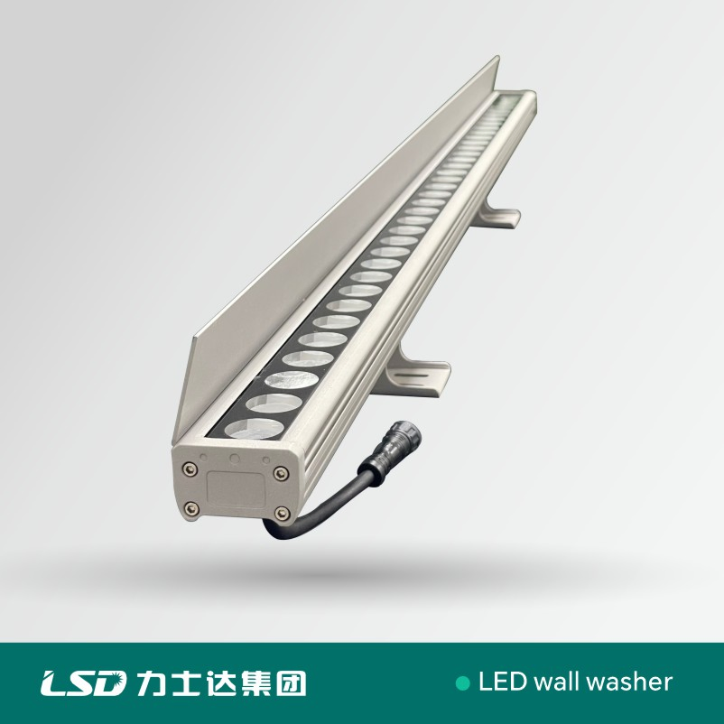 High Quality IP65 Linear RGBW 18W-36W LED Wall Washer DMX512 Outdoor and Facade Lamp