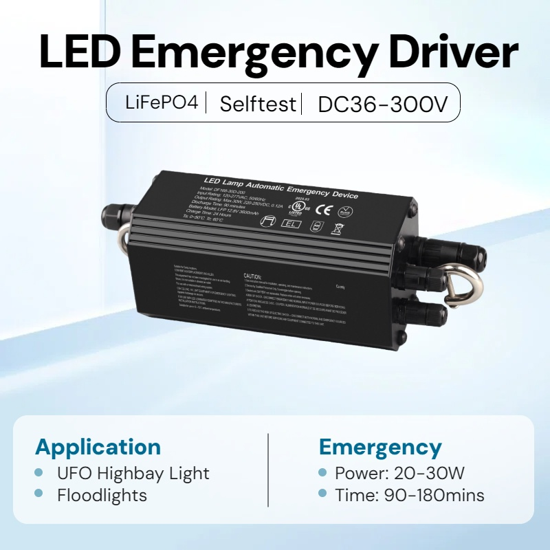 Df168-30d Reduce Power Supply IP65 LED Emergency Driver
