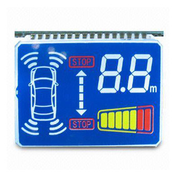 LED Backlight Panel with White Green Red Yellow Colors