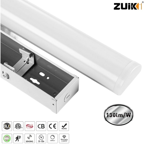ETL 4FT Hight Lm LED Tri-Proof Batten Linear Light with Sensor (PIR, Radar)