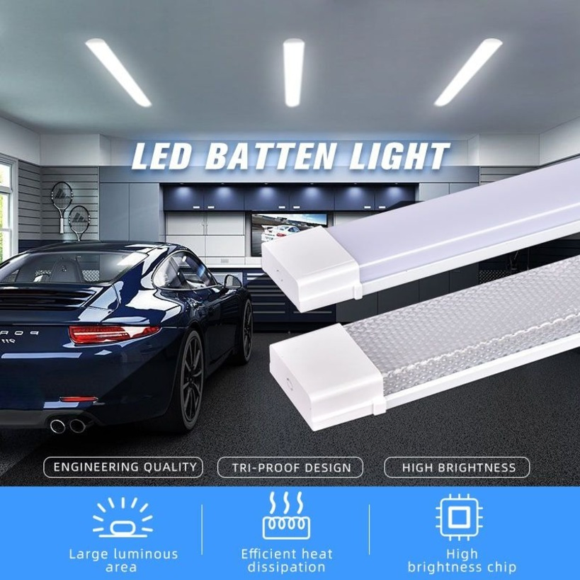 Energy-Efficient 2FT and 4FT LED Batten Lights for Home